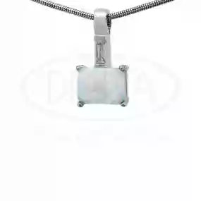 Срібна підвіска з Опалом