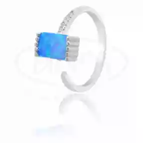 Срібна каблучка з Опалом