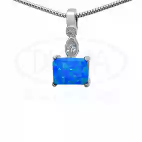 Срібна підвіска з Опалом