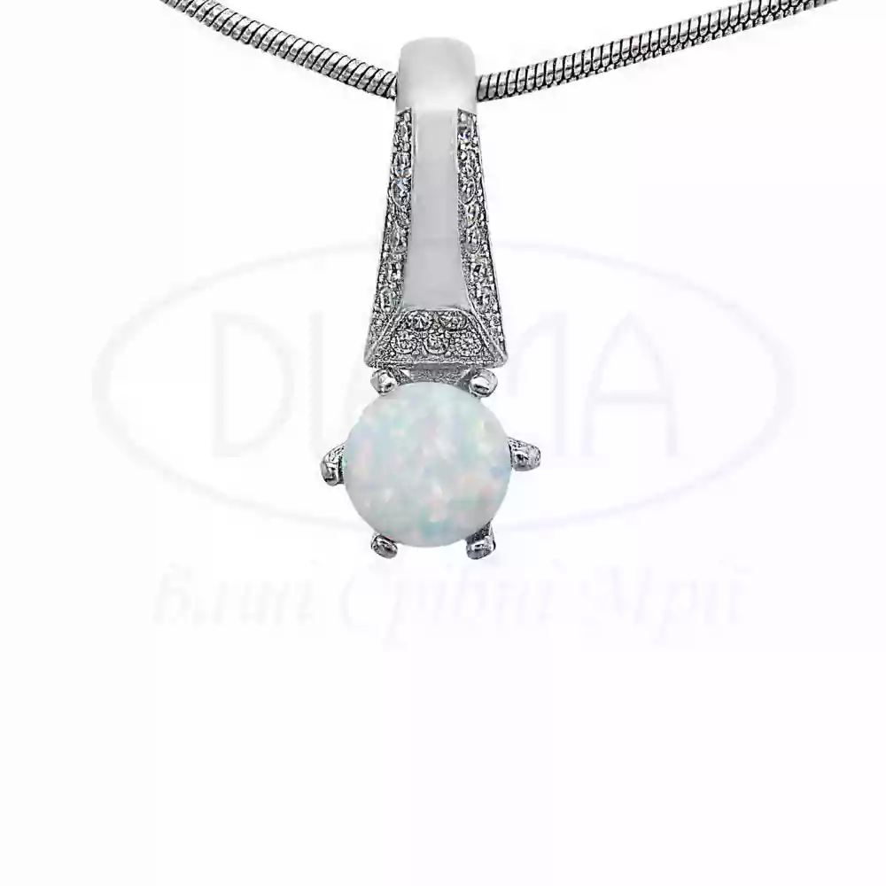 Підвіска срібна з Опалом фото 1