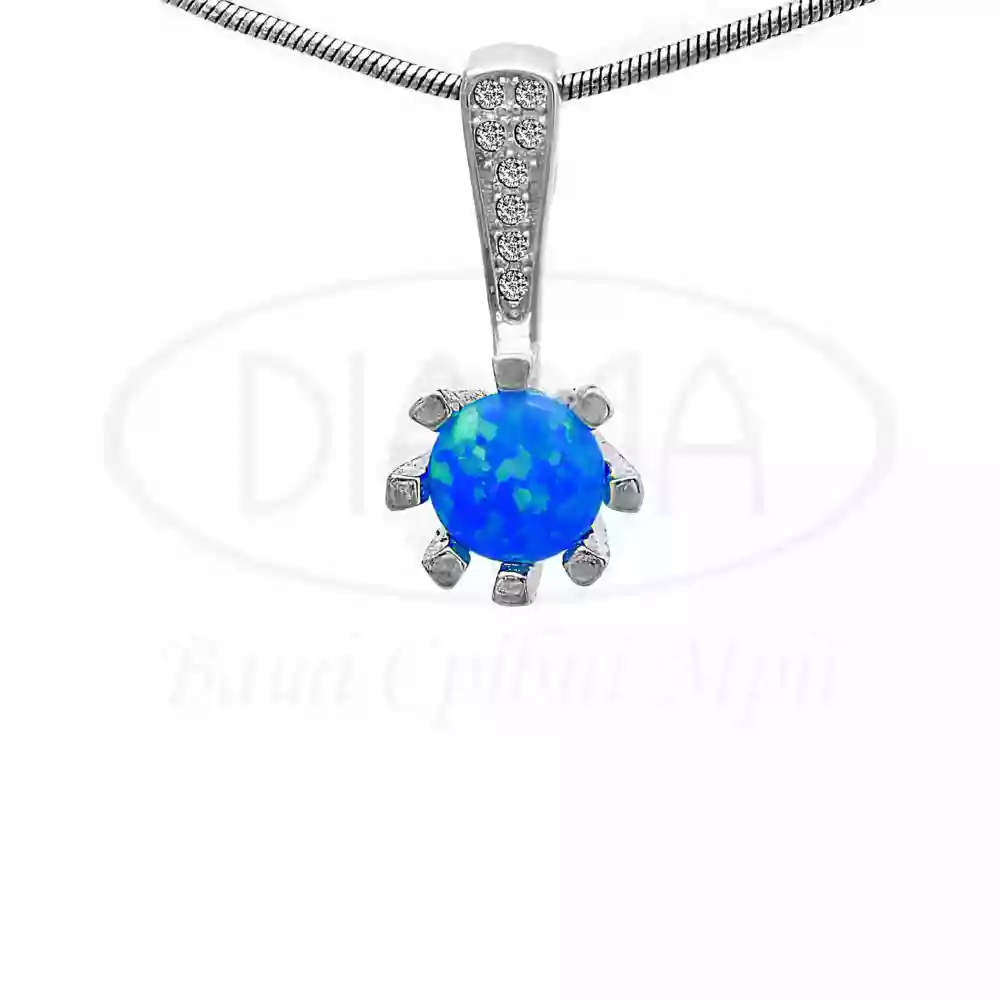 Підвіска срібна з Опалом фото 1