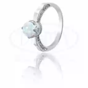 Каблучка срібна з Опалом