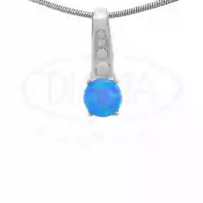 Підвіска срібна з Опалом