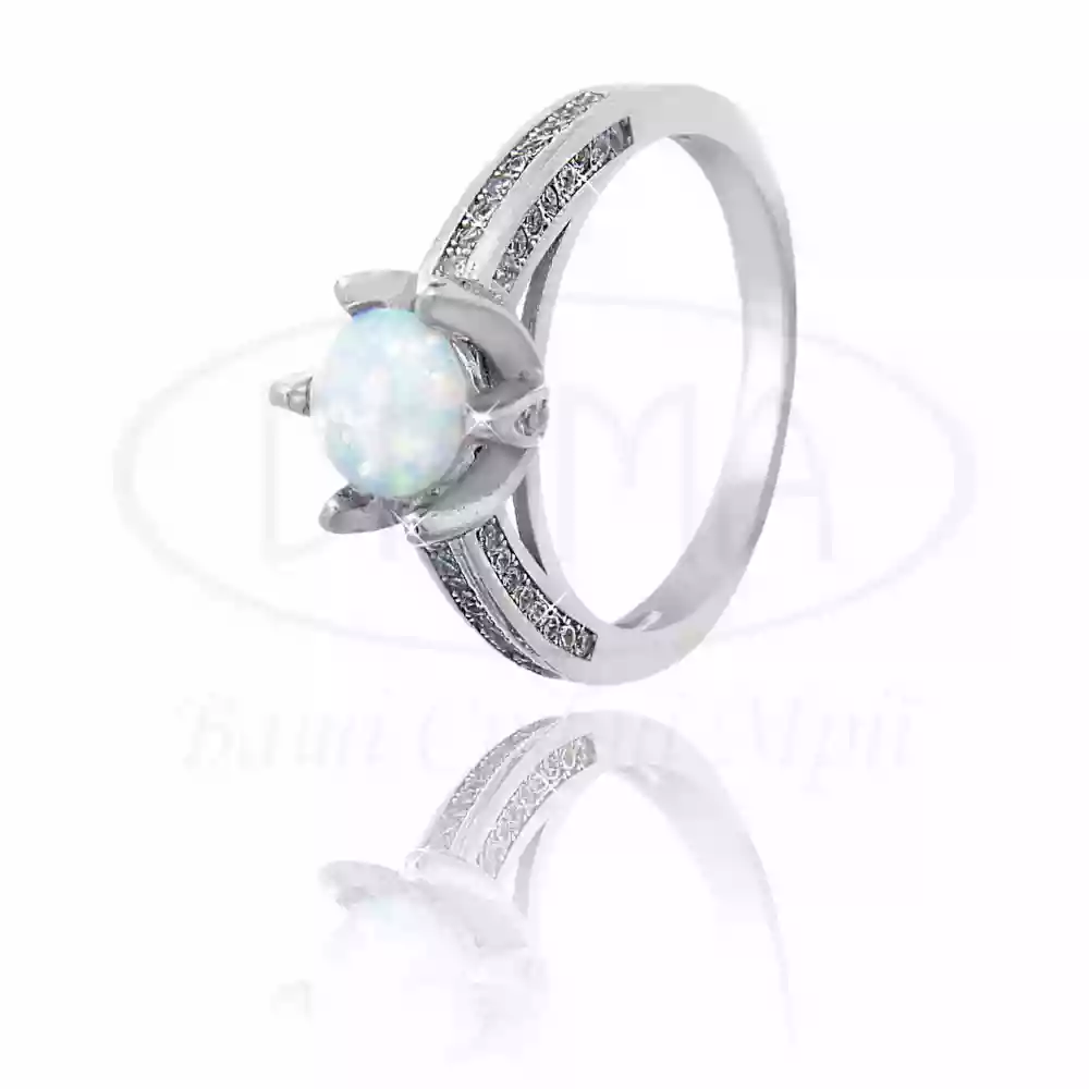 Срібна каблучка з Опалом фото 1