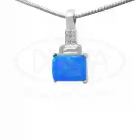 Срібна підвіска з Опалом