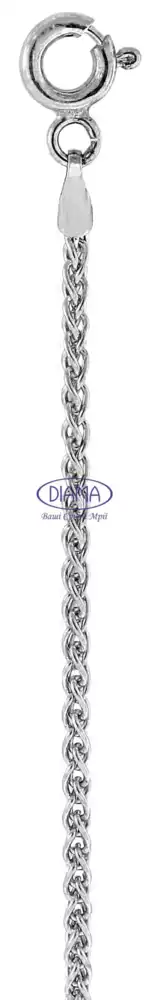 Срібний ланцюг "Коса об'ємна" фото 2