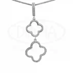 Срібний Підвіс "Клевер"