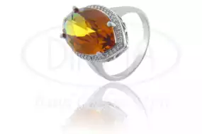 Срібна каблучка з Султанітом