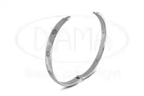 Браслет срібний з цирконом