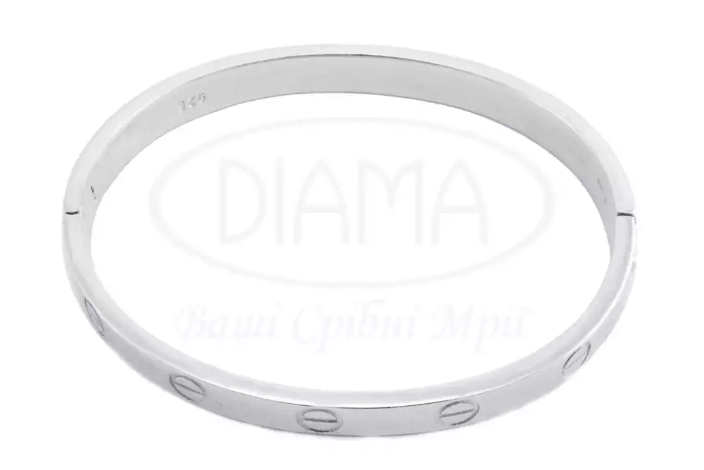 Браслет срібний фото 1