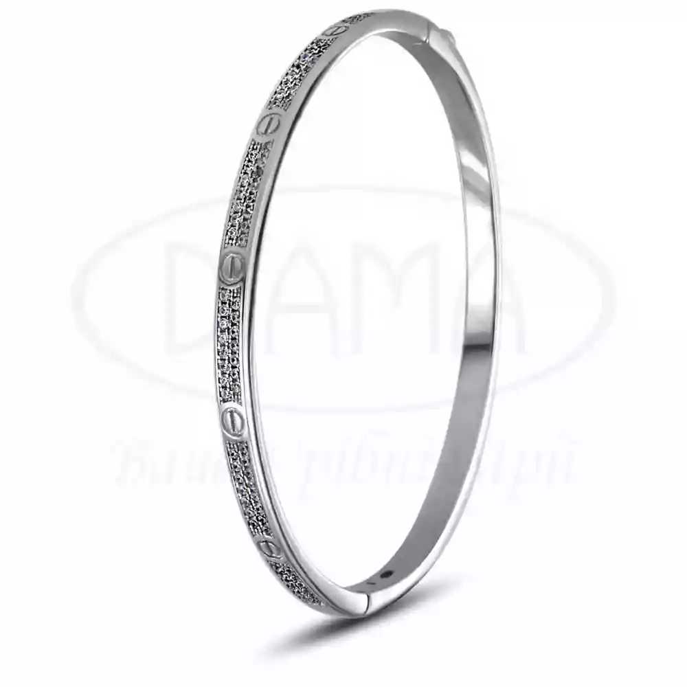 Браслет срібний з Цирконом фото 1