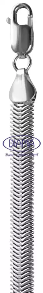 Ланцюг срібний "Снейк плоский дутий" фото 2