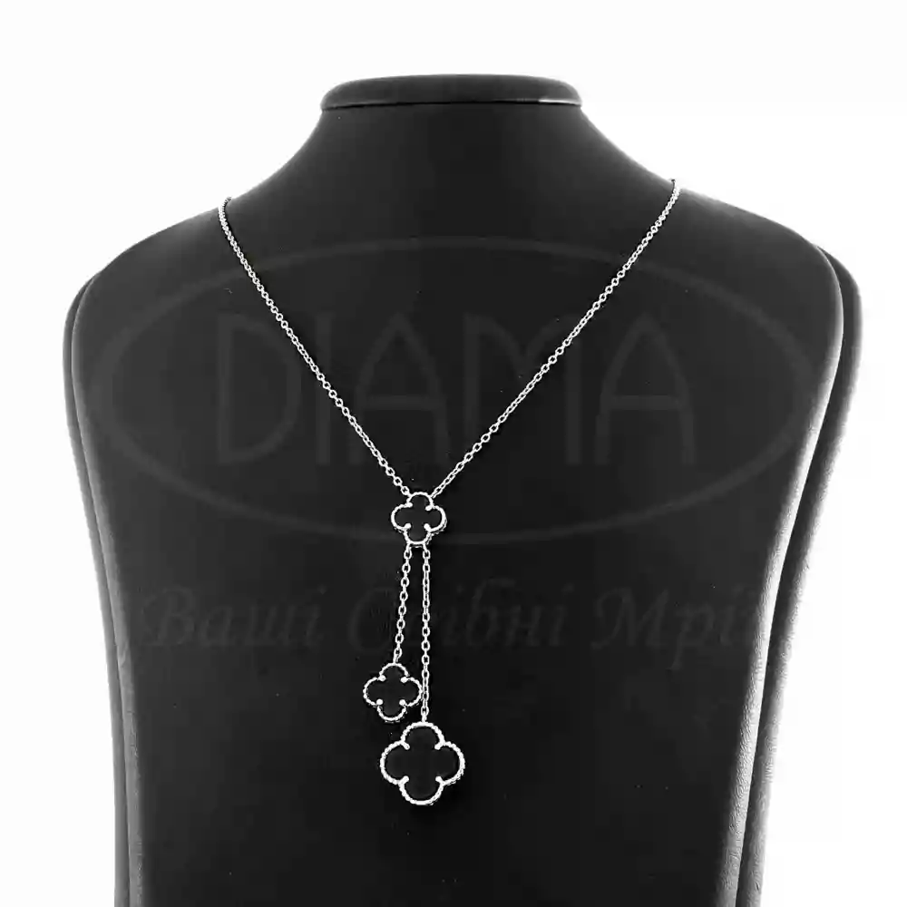 Кольє срібне з Оніксом фото 1