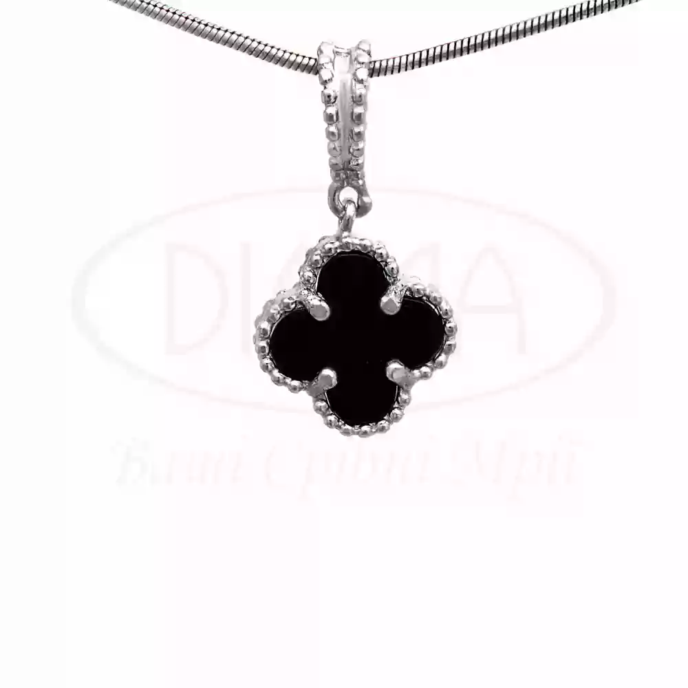 Підвіска срібна з Оніксом фото 1