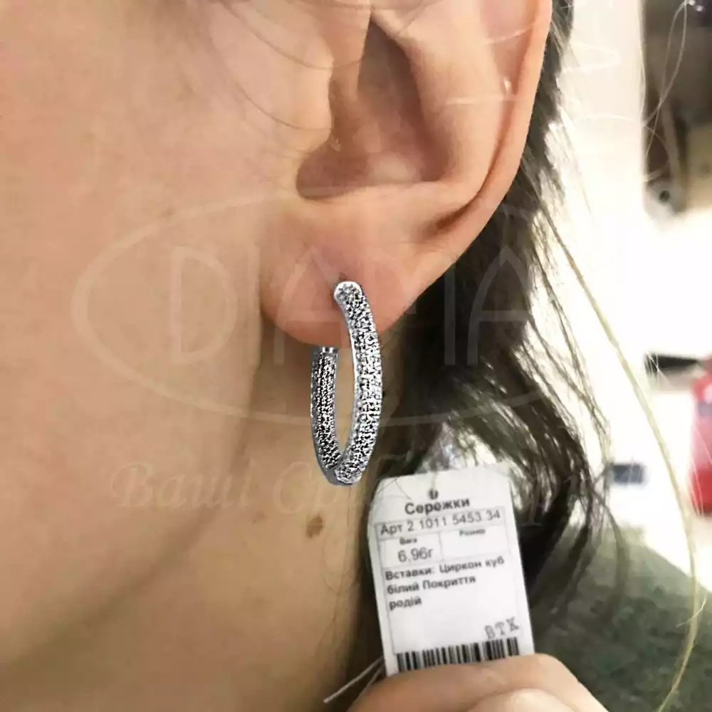 Срібні сережки фото 2