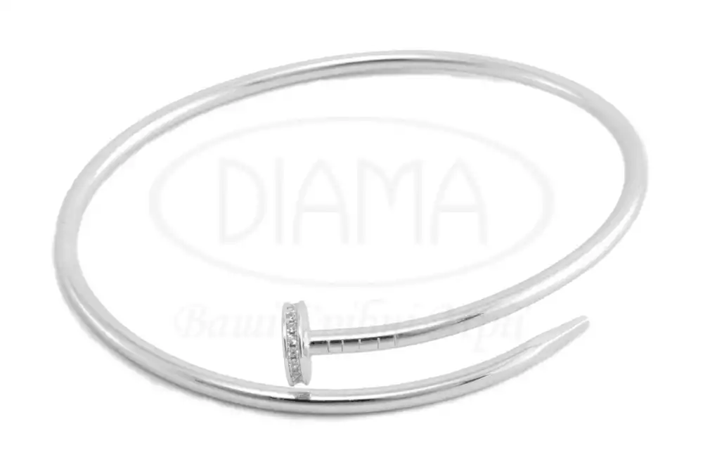 Браслет срібний "Цвях" фото 1