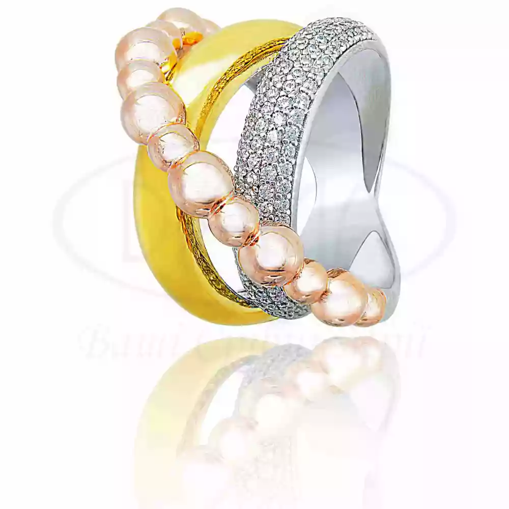 Каблучка срібна з цирконом фото 1