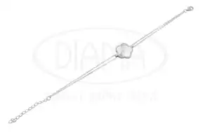 Браслет срібний з перламутром