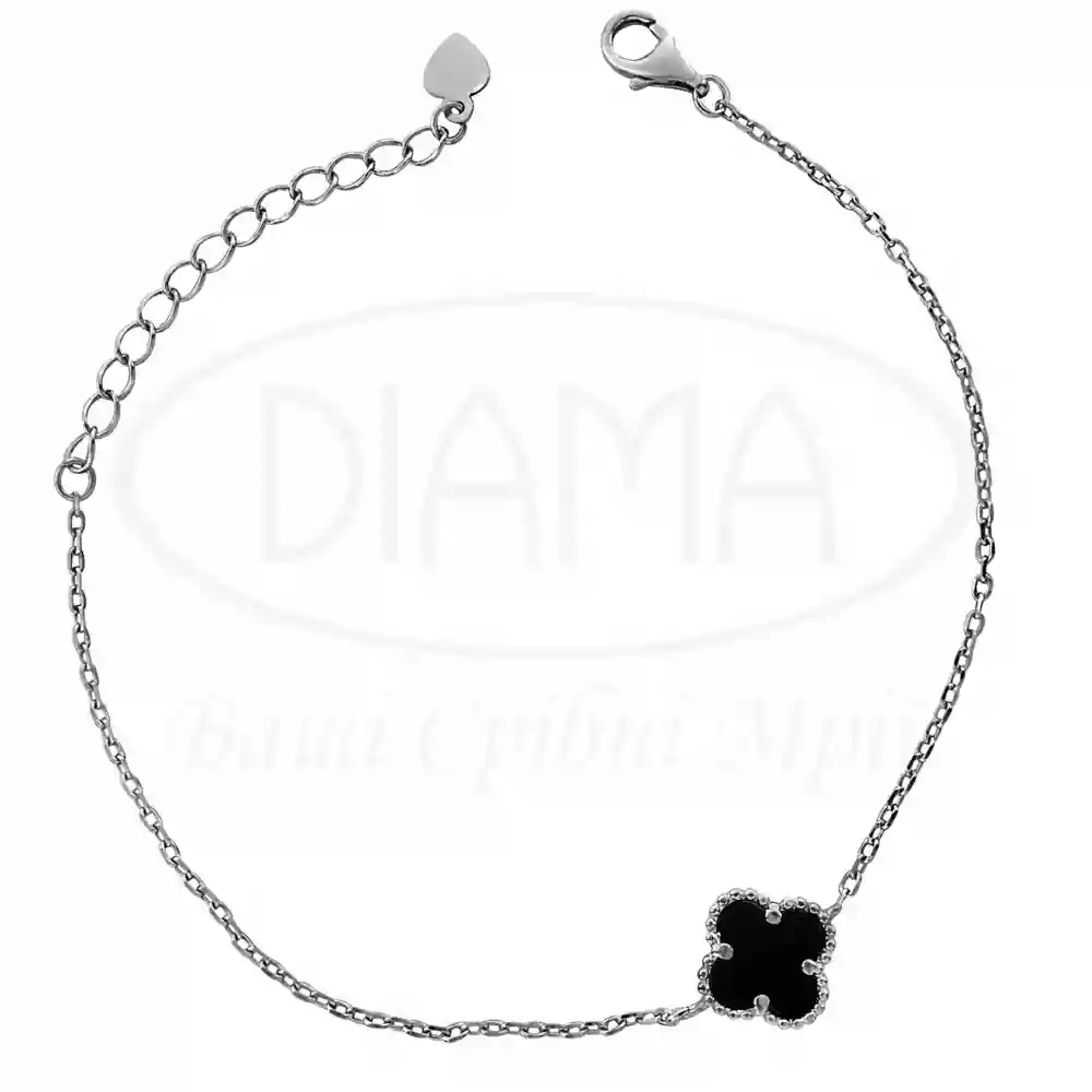 Браслет срібний з Оніксом фото 1