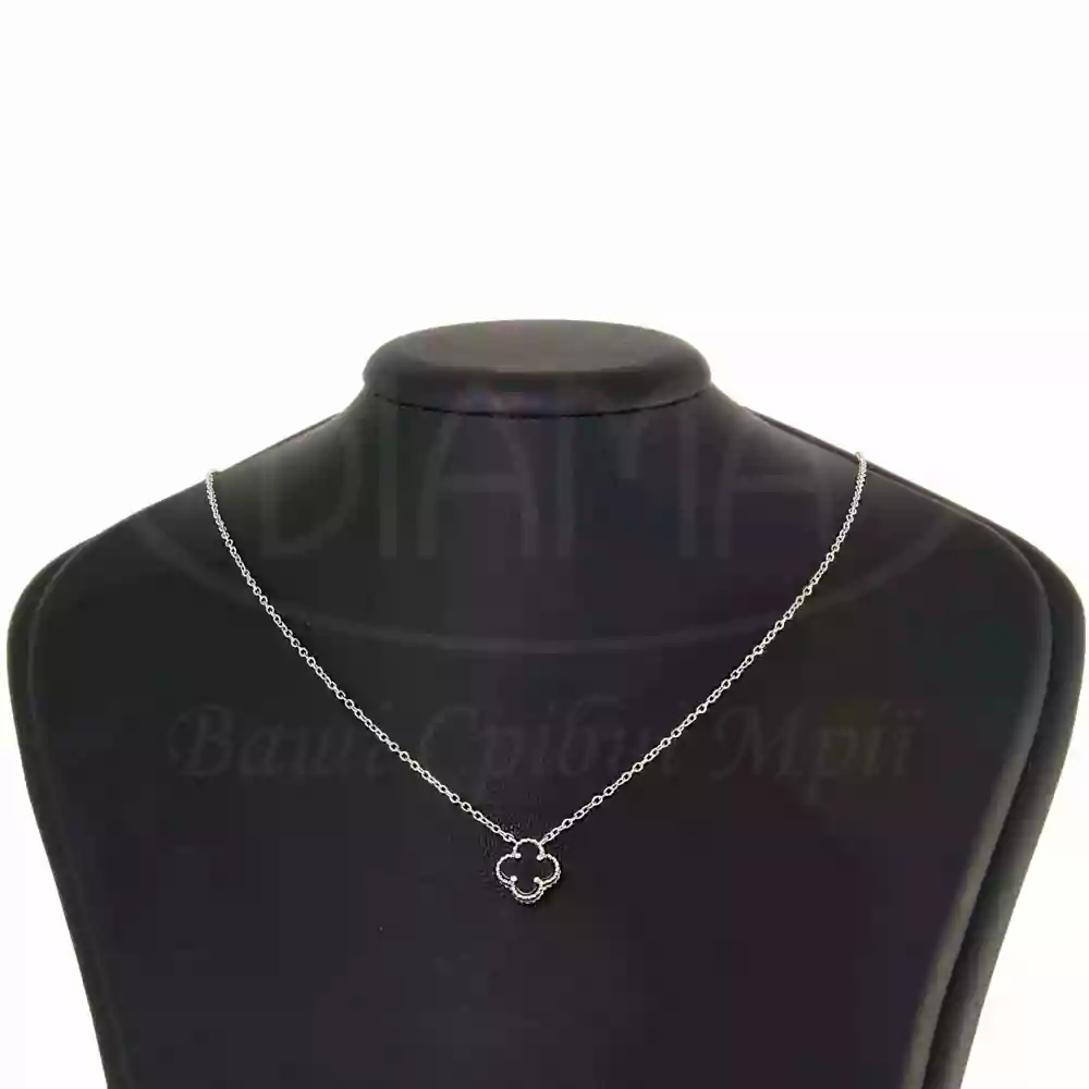 Кольє срібне з Оніксом фото 1