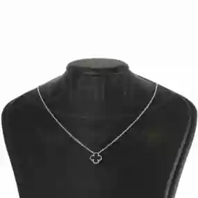 Кольє срібне з Оніксом