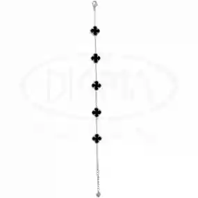 Браслет срібний з Оніксом