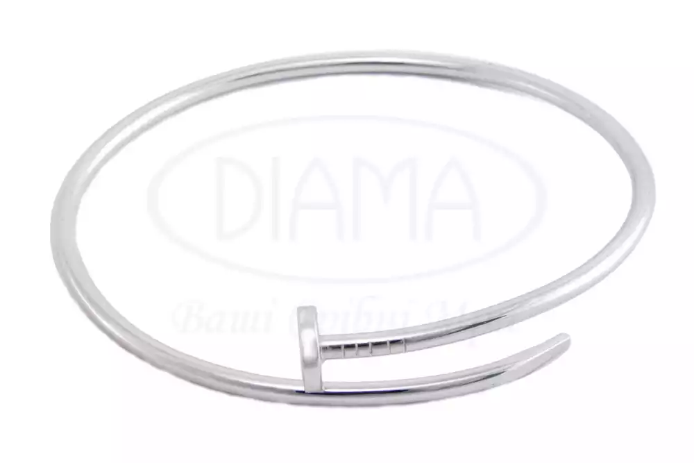 Браслет срібний "Цвях" фото 1