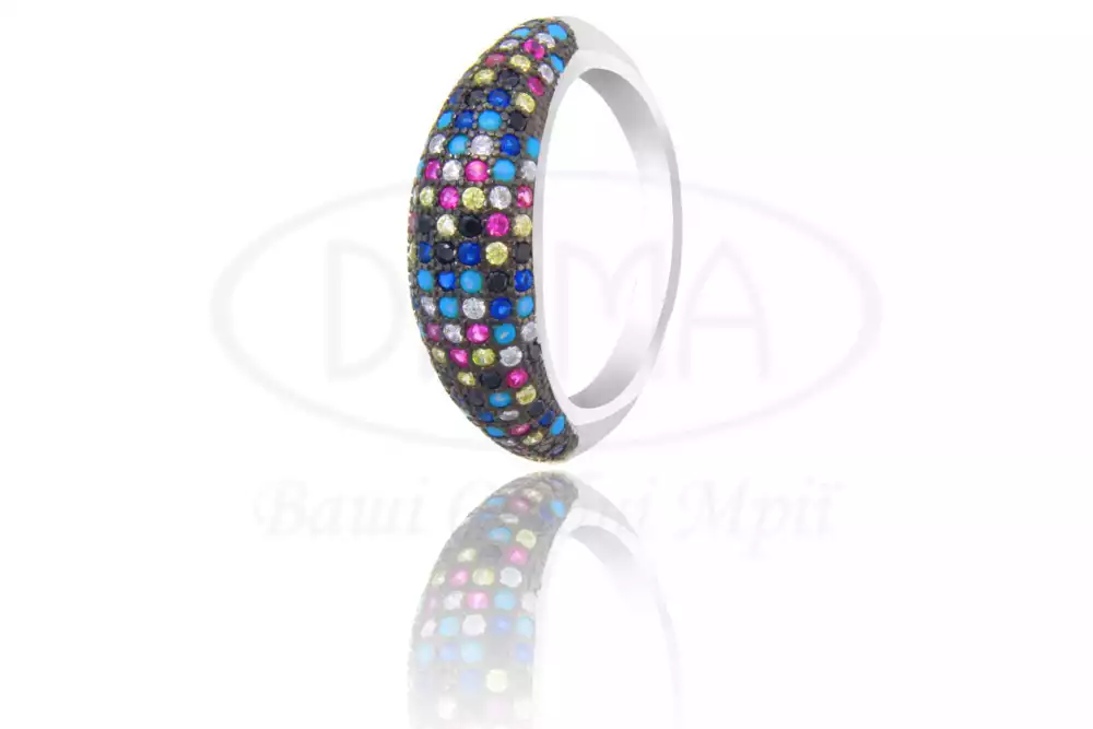 Каблучка срібна фото 1