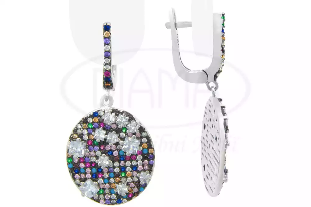 Срібні сережки фото 1