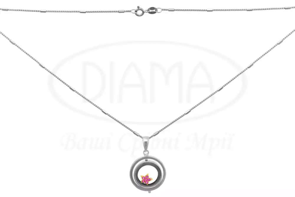 Срібне кольє "Зірка" фото 1