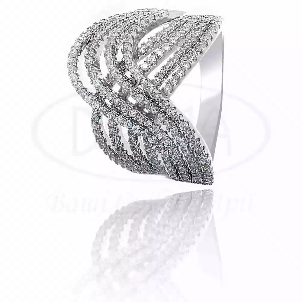 Срібна каблучка з Цирконом фото 1