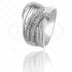 Срібна каблучка з Цирконом