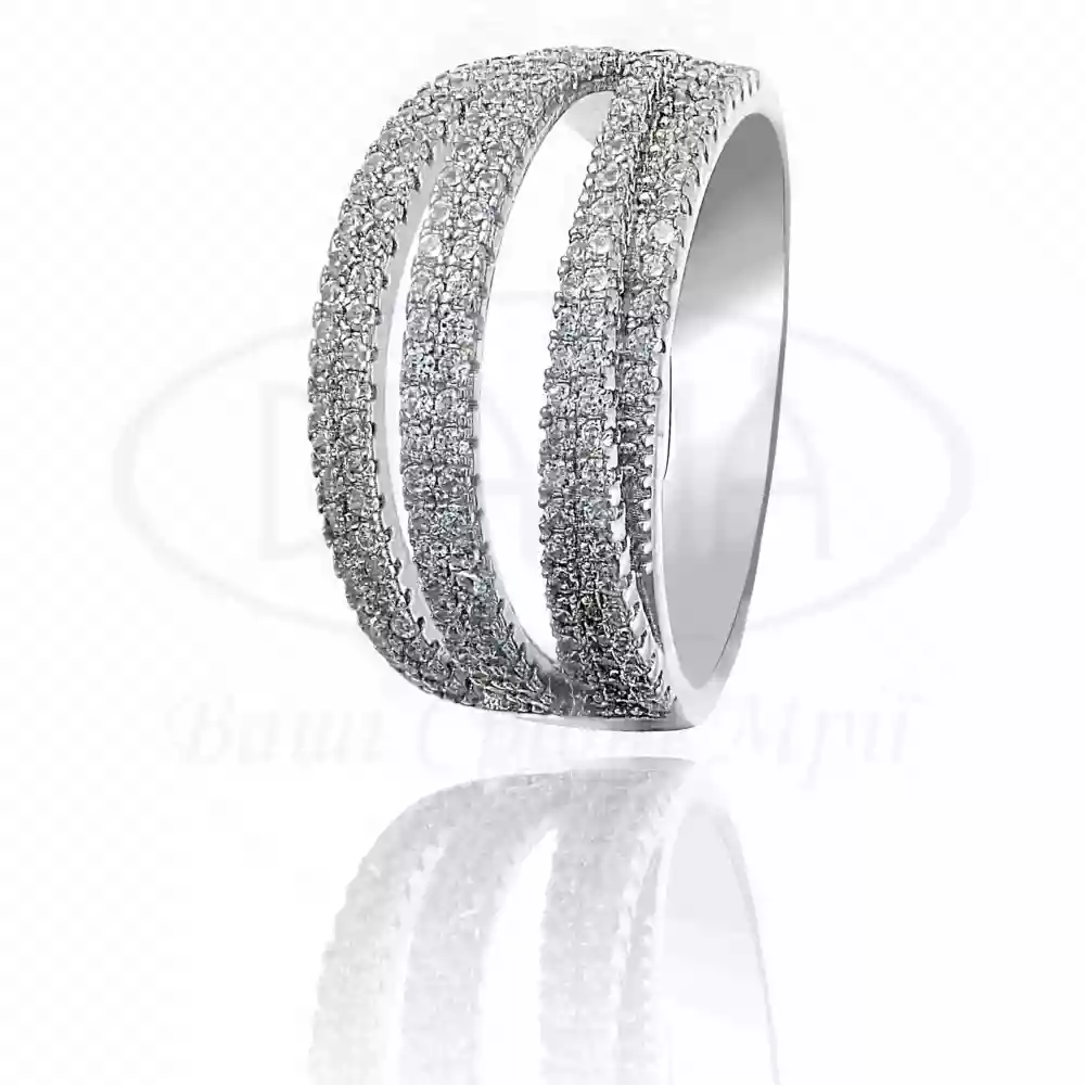 Срібна каблучка з Цирконом фото 1