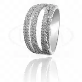 Срібна каблучка з Цирконом