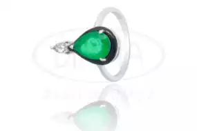 Каблучка в формі краплі