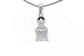 Срібна підвіска