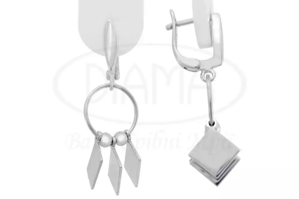 Сережки срібні фото 1