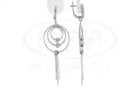 Сережки срібні