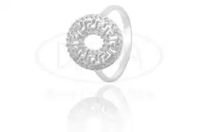 Срібна каблучка з Цирконом