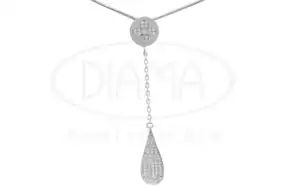 Срібна підвіска з Цирконом