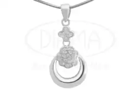 Срібна підвіска з Цирконом