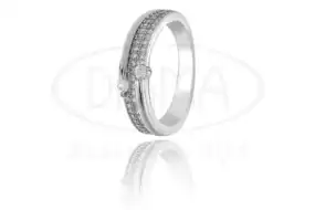 Срібна каблучка з Цирконом