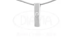 Срібна підвіска з Цирконом