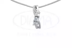 Срібна підвіска з Цирконом