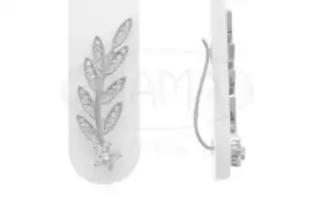 Срібні сережки з Цирконом