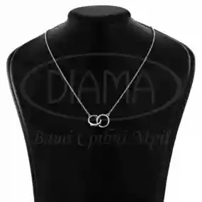 Срібне кольє