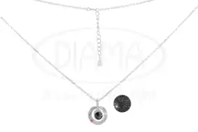 Срібне кольє