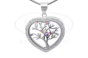 Срібна підвіска з Цирконом