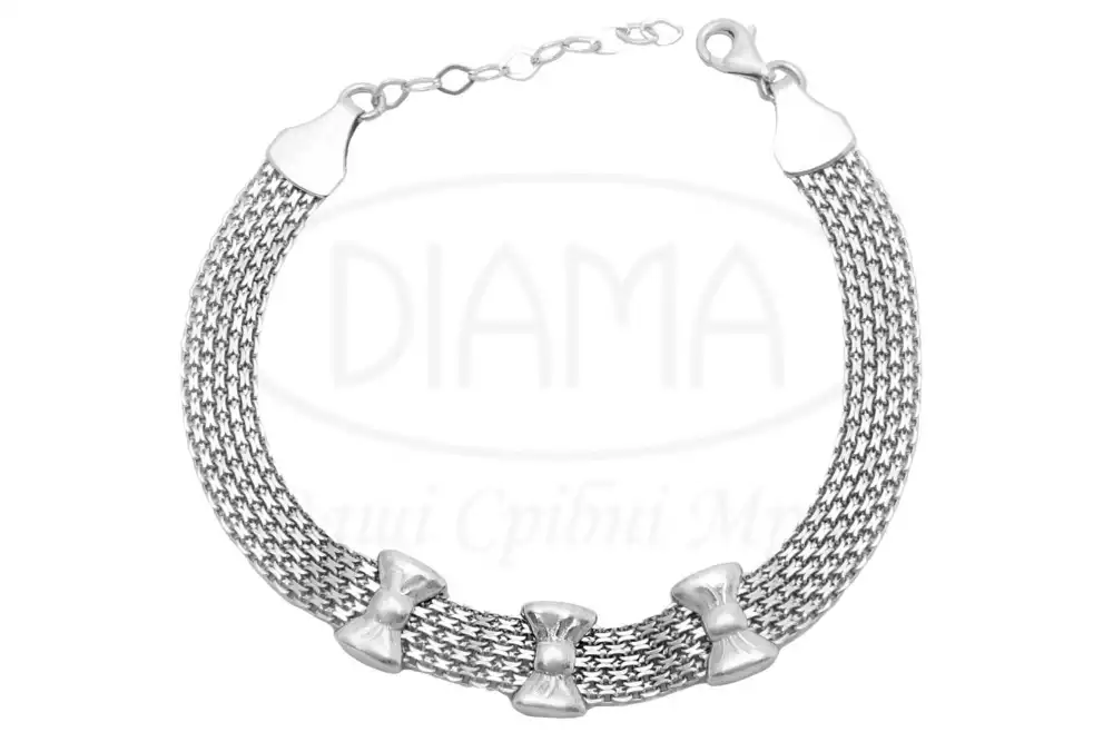 Срібний браслет фото 1