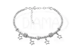 Срібний браслет з Цирконом